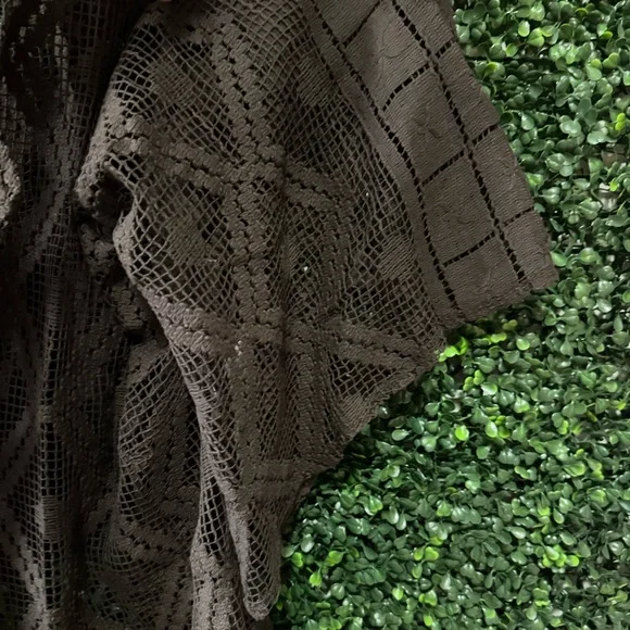 FREE PEOPLE Off The Coast Crochet Layer CARDIGAN - Picture 13 of 14